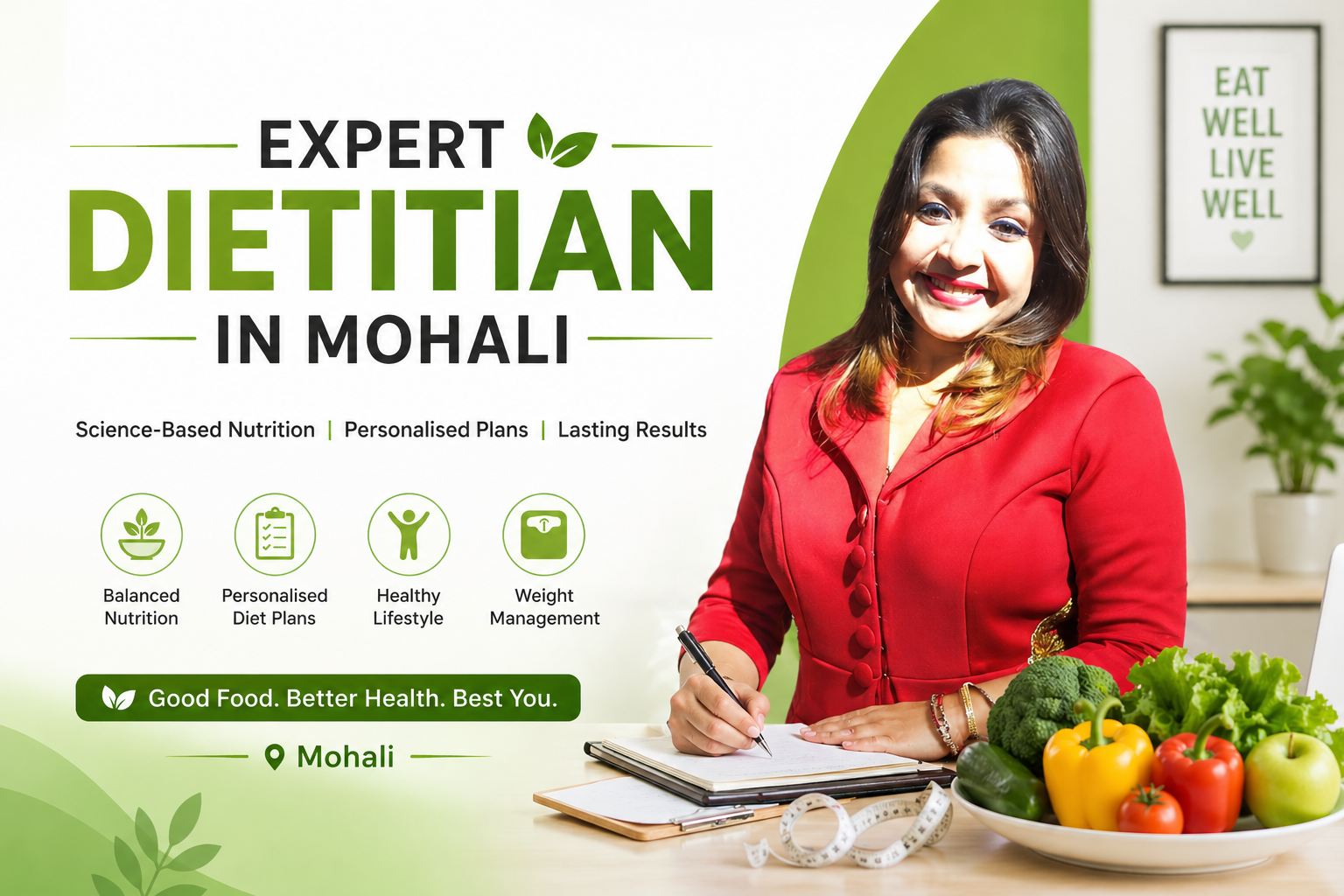 Certified diet expert in Mohali consultation