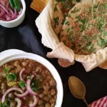 Healthy And Delicious Whole Wheat Kulcha Chole Recipe