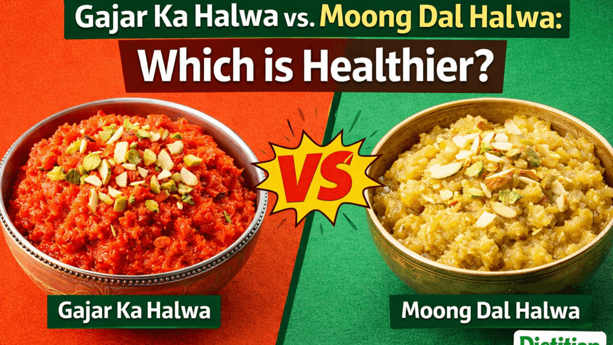 Gajar Ka Halwa vs. Moong Dal Halwa: Which is Healthier?