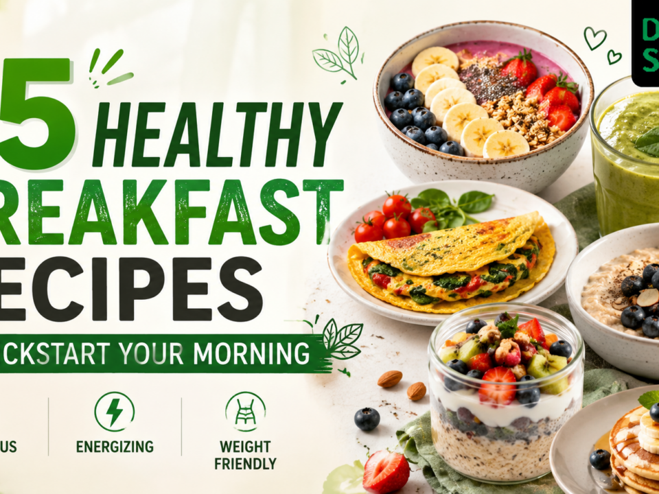 15 Healthy Breakfast Recipes to Kickstart Your Morning