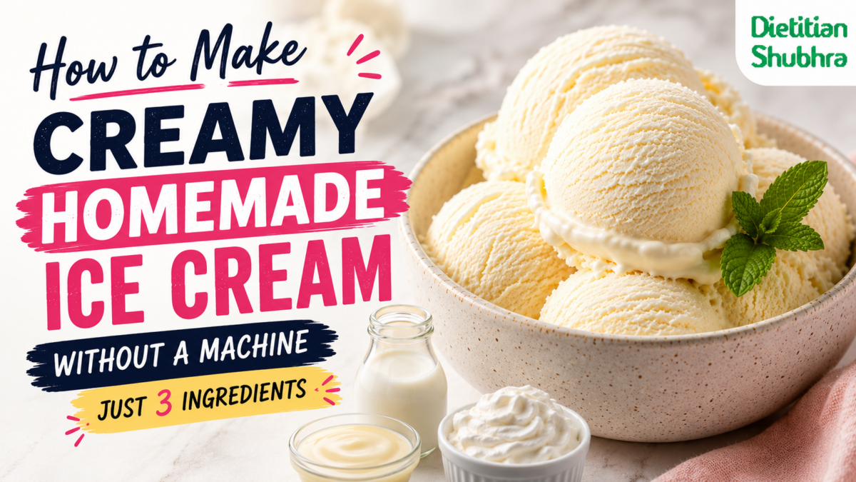 How to Make Creamy Homemade Ice Cream Without a Machine