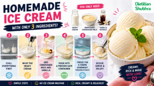 How to Make Creamy Homemade Ice Cream Without a Machine