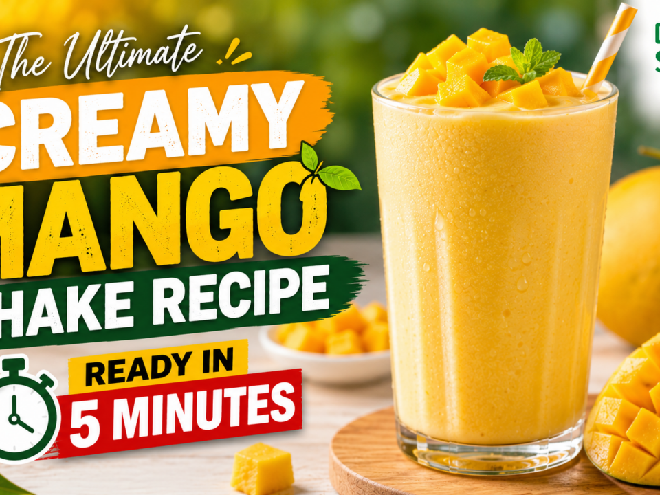 The Ultimate Creamy Mango Shake Recipe — Ready in 5 Minutes