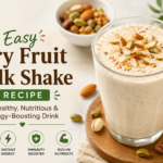 Easy Dry Fruit Milk Shake Recipe