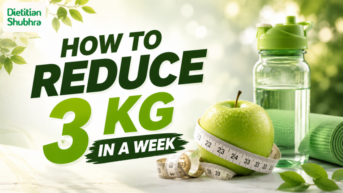 Healthy weight loss tips by Dietitian Shubra